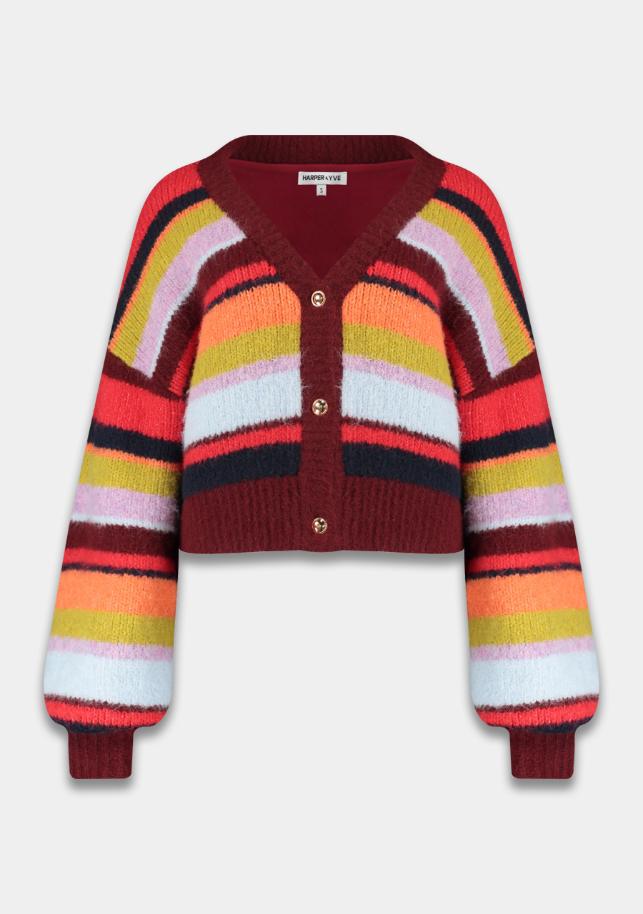 Harper & Yve Vest Noor AW25W800 Rood