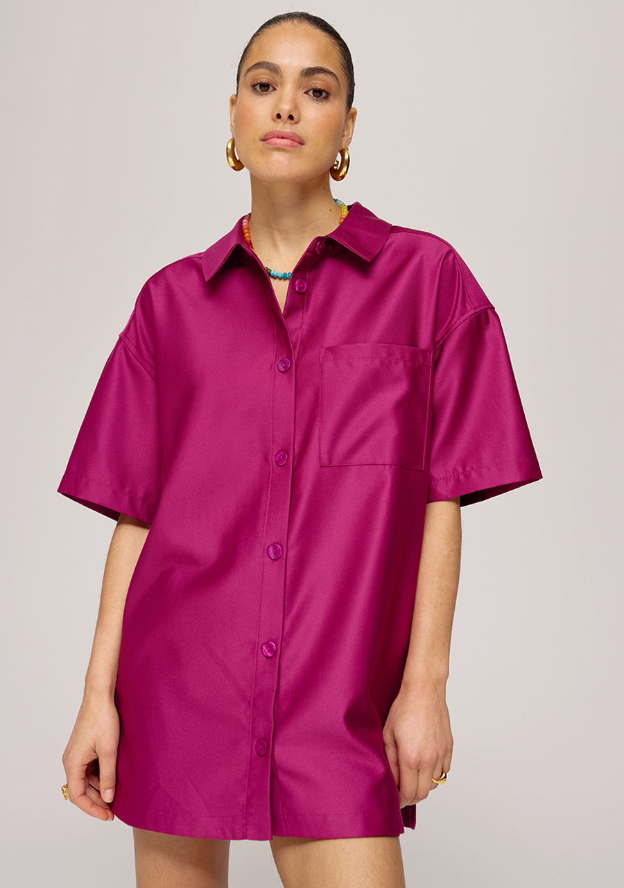 Harper & Yve Blouse Tessa HS25P411 Donker Paars Harper & Yve Blouse Tessa HS25P411 Donker Paars