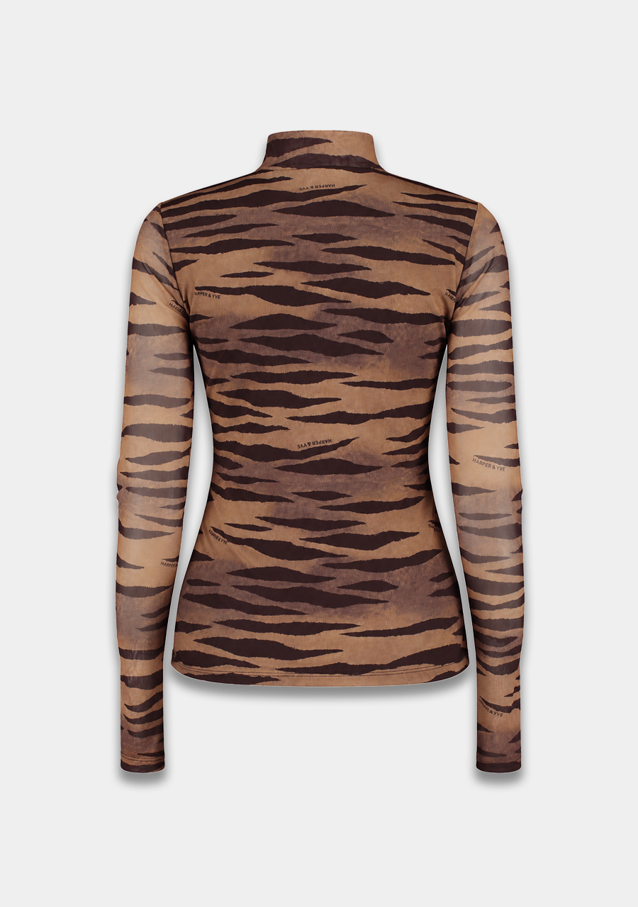 Harper & Yve Top Jane AW6T505 Bruin
