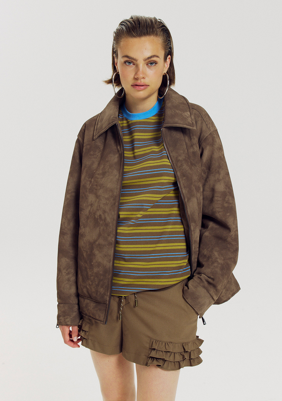 Harper & Yve Jacket Ira AW6P203 Bruin