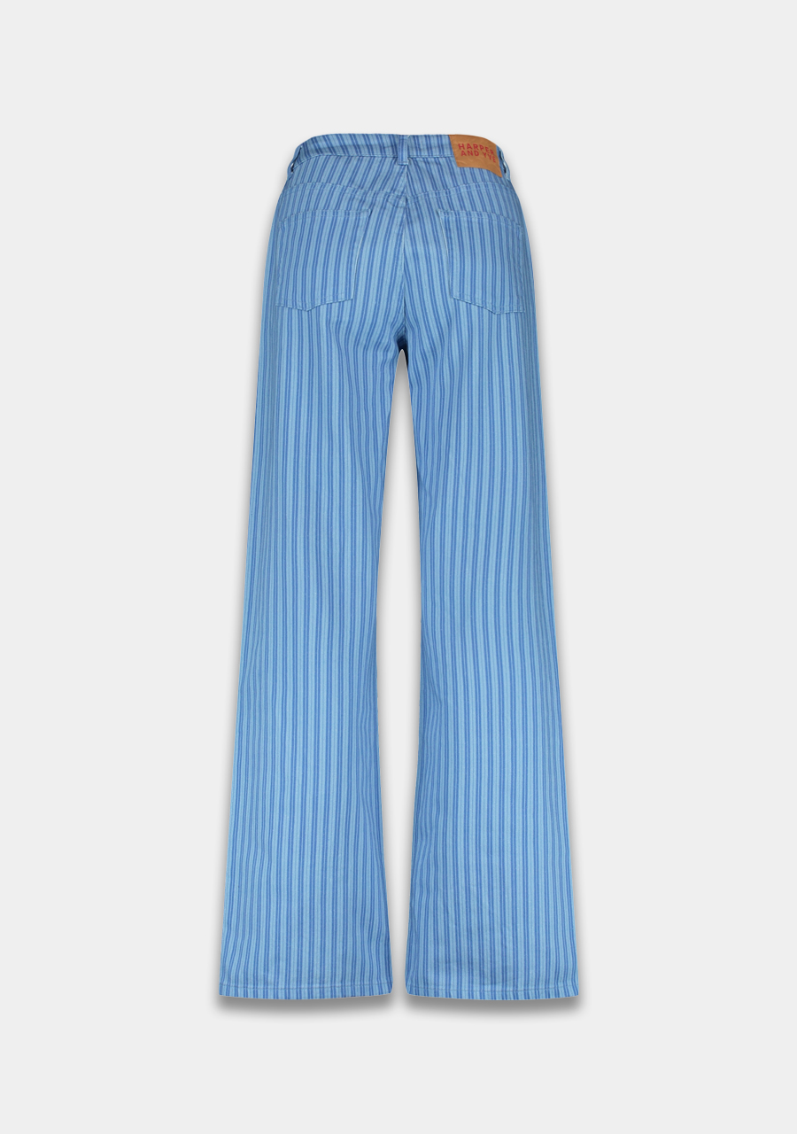 Harper & Yve Broek Yve HS25R100 Blauw