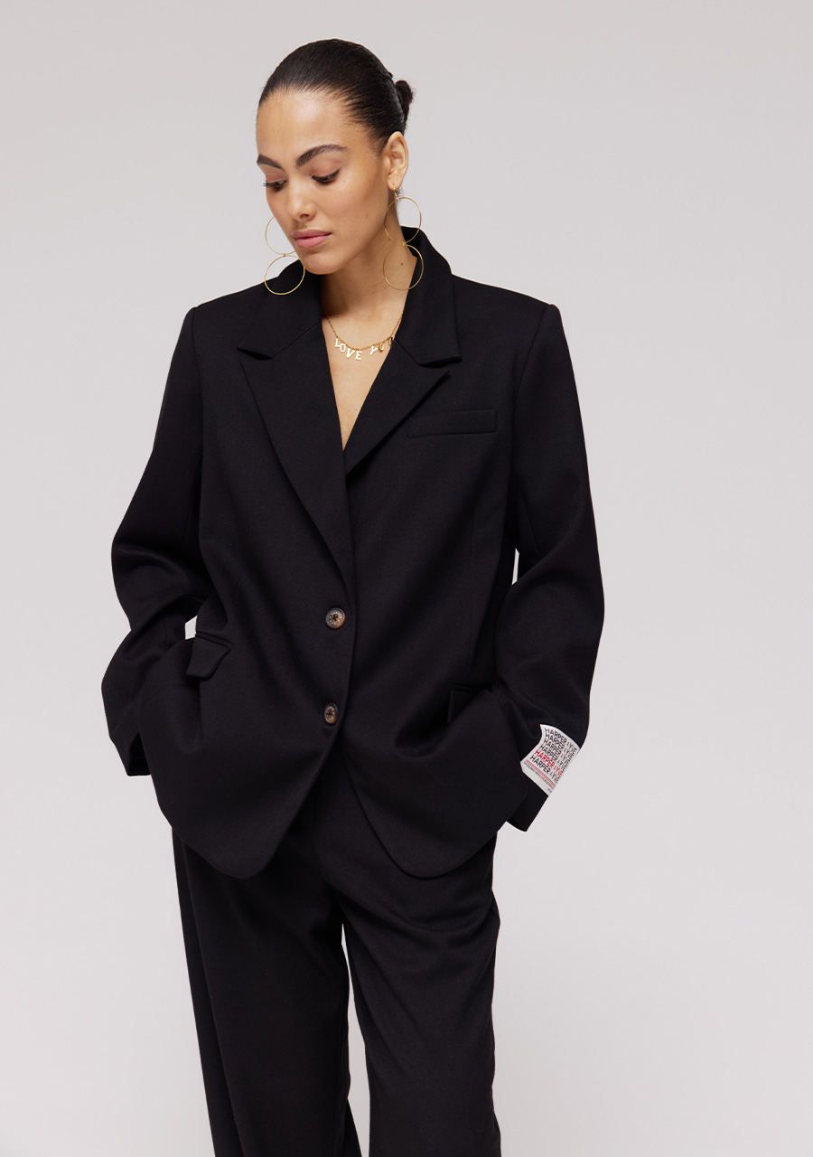 Harper & Yve Blazer Anna DW25N215 Zwart