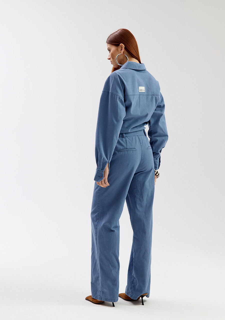 Harper & Yve Jumpsuit Jacky SS6P700 Raf blauw
