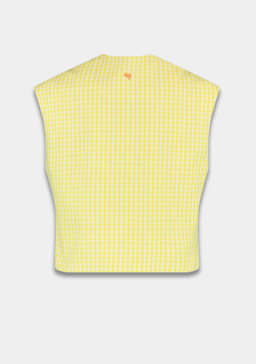 Harper & Yve Gilet Charlie HST25P400 Geel Harper & Yve Gilet Charlie HST25P400 Geel
