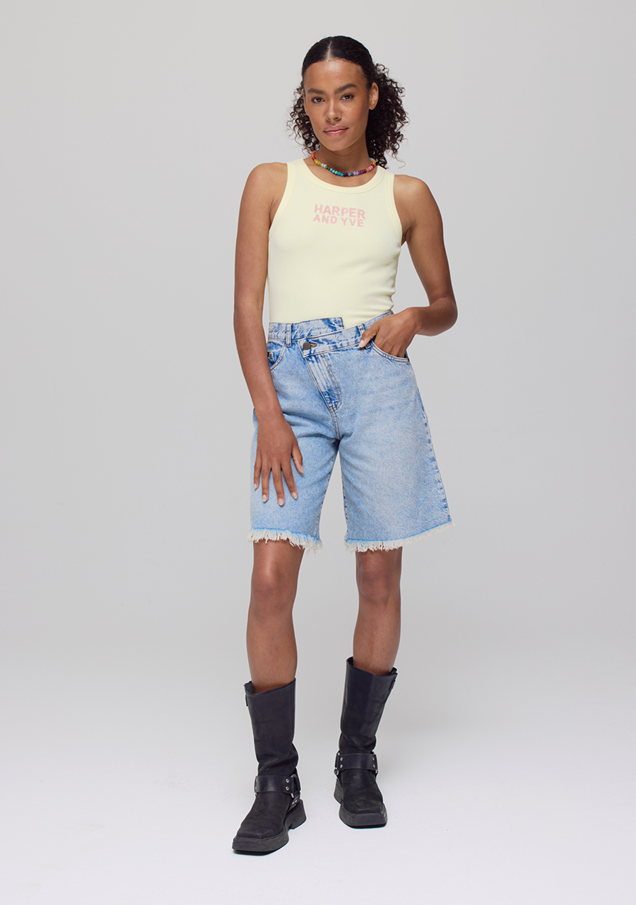 Harper & Yve Short Dionne HS25R104 Licht blauw