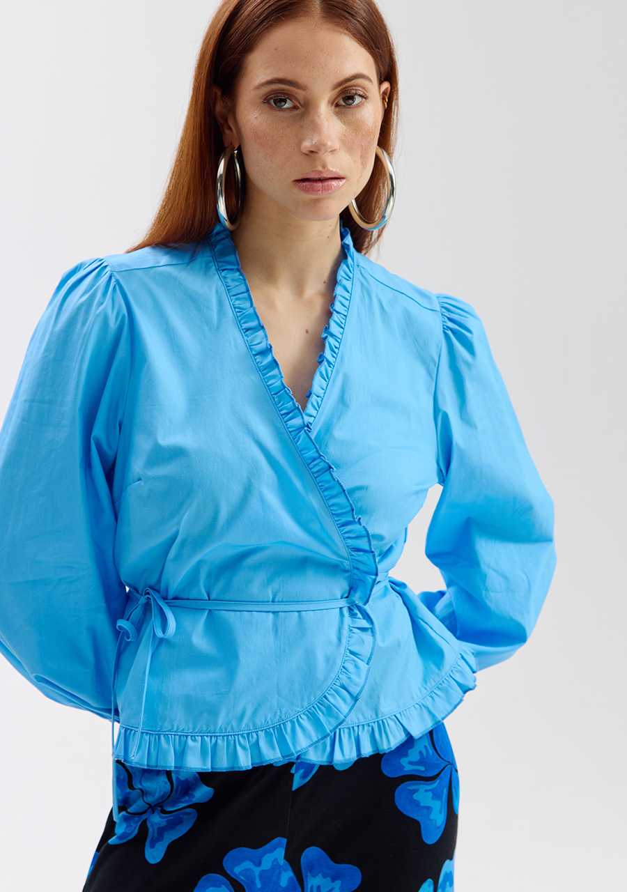 Harper & Yve Blouse Coby SS6P606 Blauw