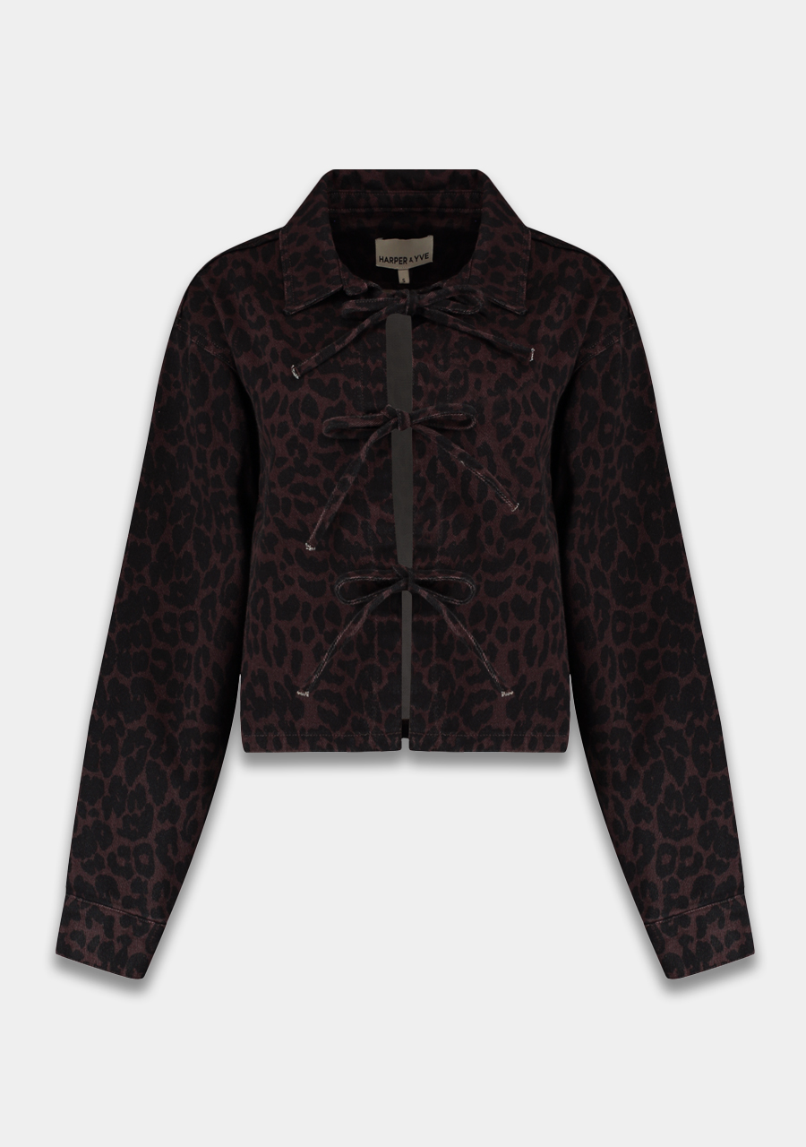 Harper & Yve Jacket Wally AW25R200 Donker bruin