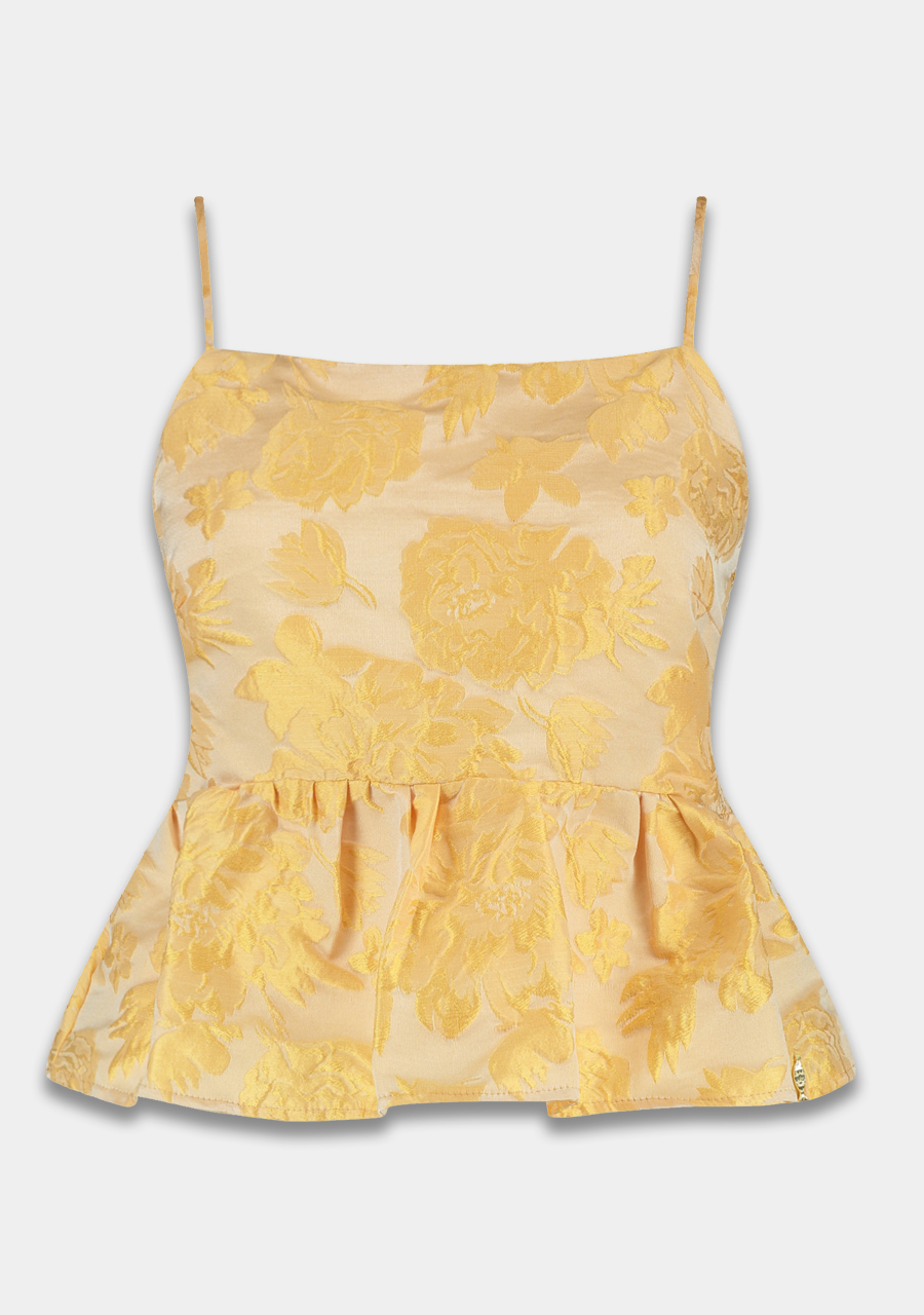 Harper & Yve Top Day HS25P408 Geel