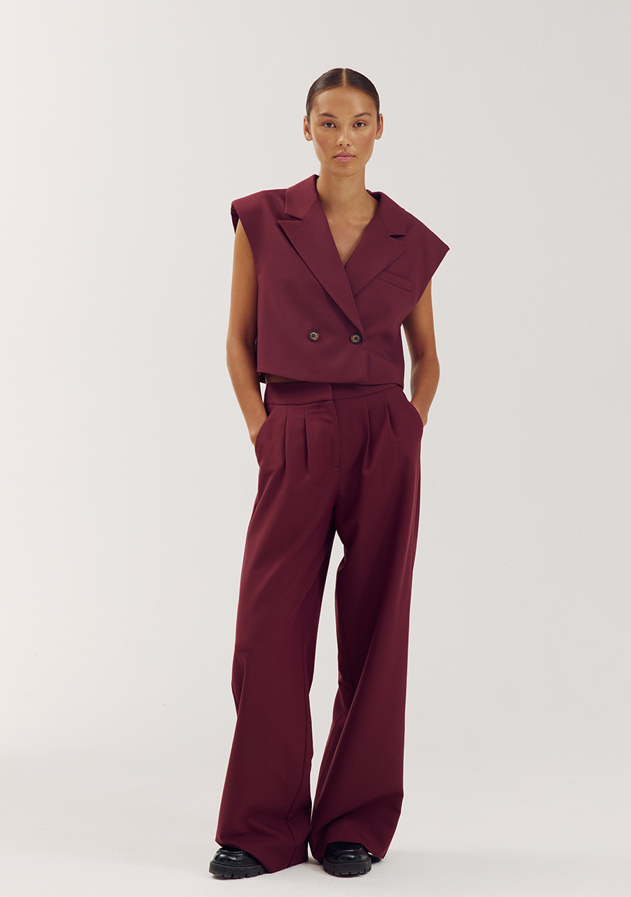 Harper & Yve Gilet Esmee AW6N206 Bordeaux