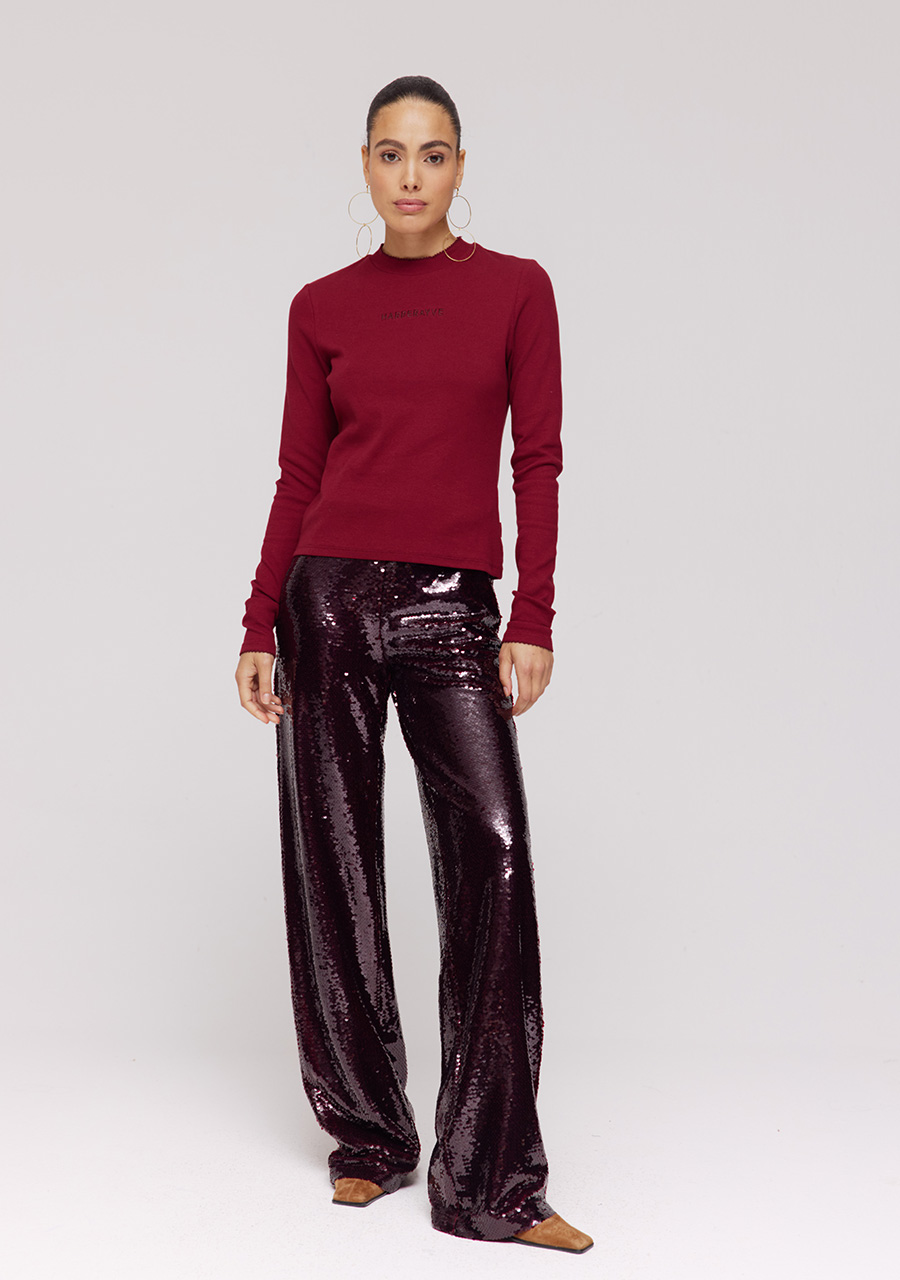 Harper & Yve Top Cammy DW25P615 Rood