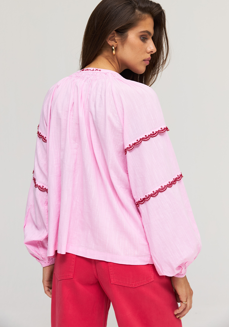 Harper & Yve Blouse Kady DW24C602 Roze