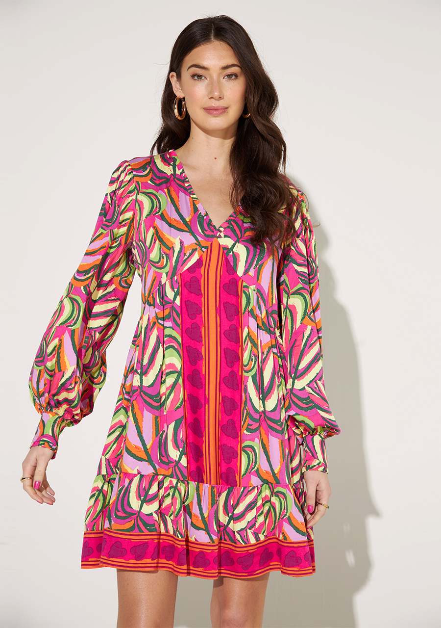 Harper & Yve Jurk Maya SS24J904 Multi Harper & Yve Jurk Maya SS24J904 Multi