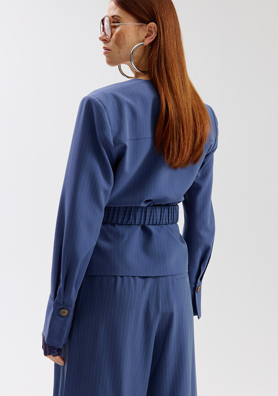 Harper & Yve Blazer Lida SS6N209 Raf blauw