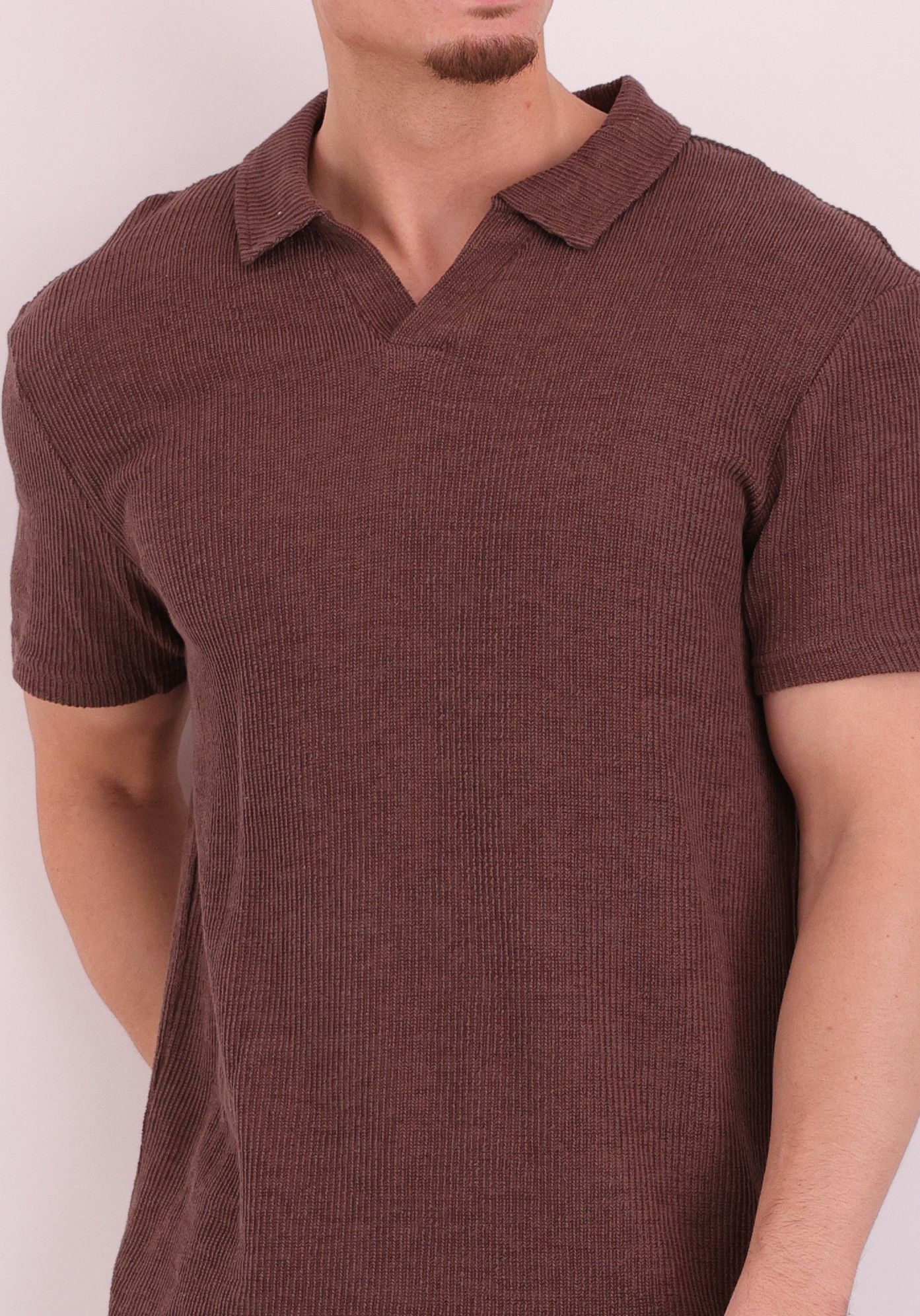 ONLY & SONS Polo Conley 22039624 Donker bruin