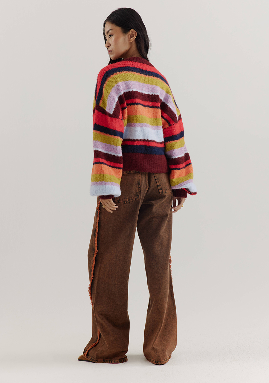 Harper & Yve Vest Noor AW25W800 Rood