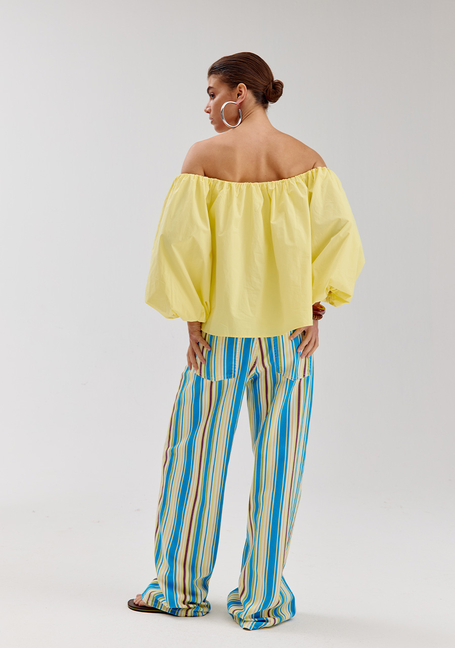 Harper & Yve Blouse Lauren HS6P600 Geel