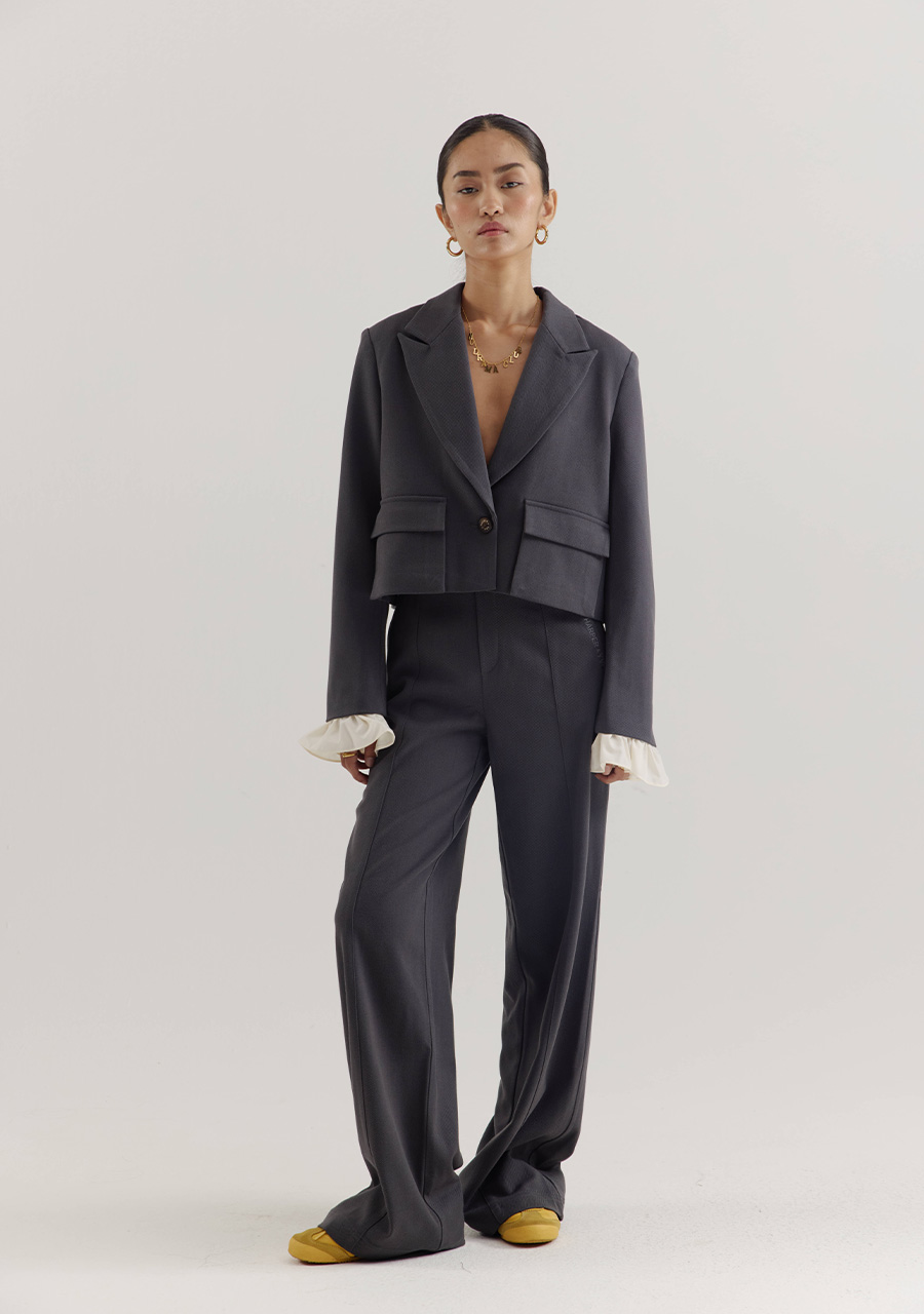 Harper & Yve Broek Lilian DW25N110 Grijs