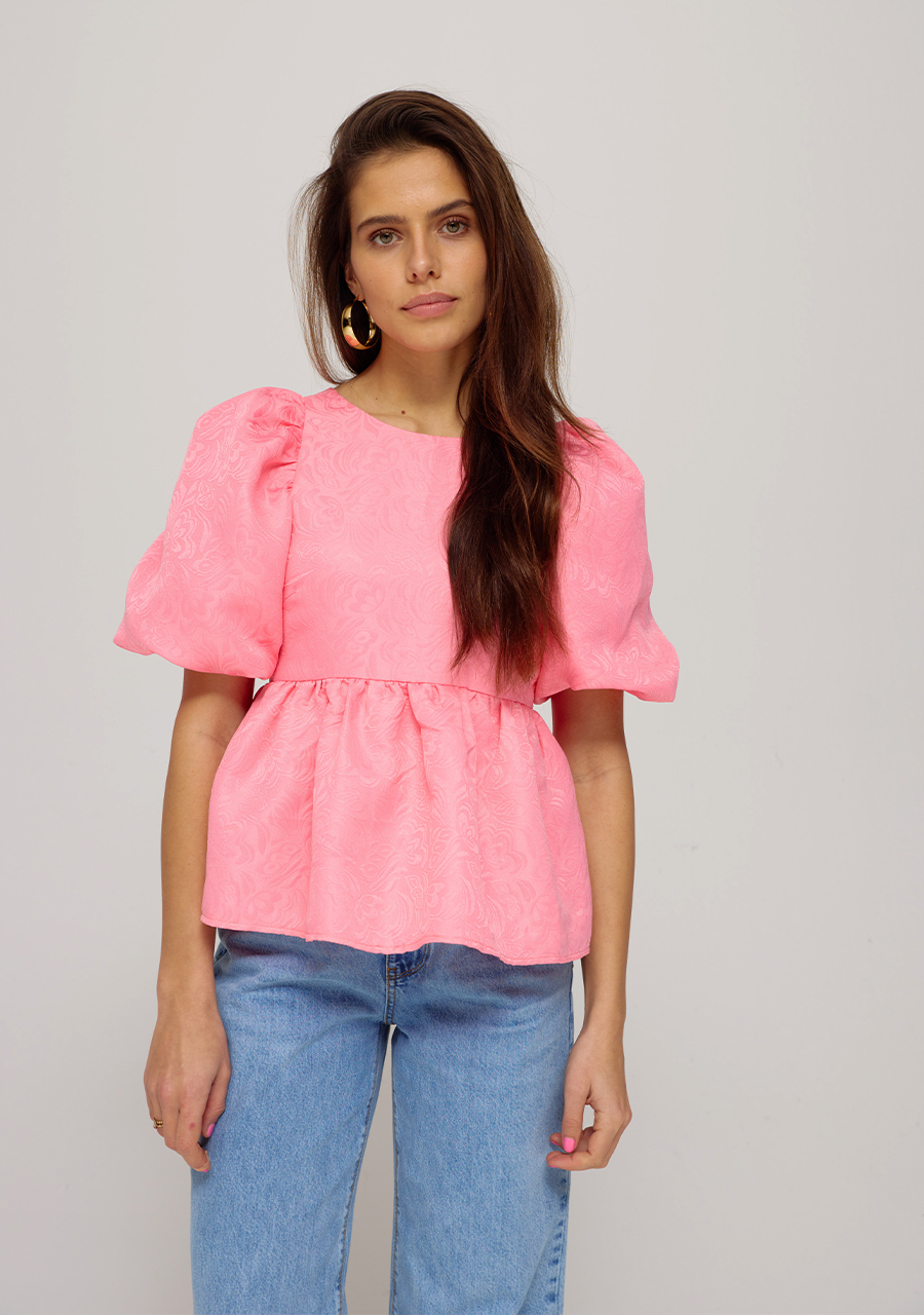 Harper & Yve Top Vivian SS25P607 Roze