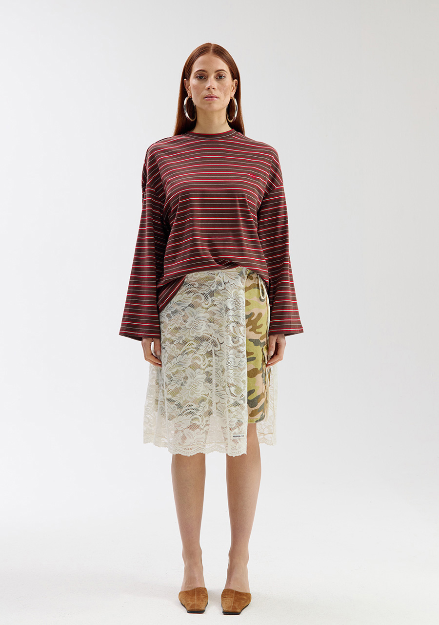 Harper & Yve T-Shirt Tommy SS6P603 Bruin