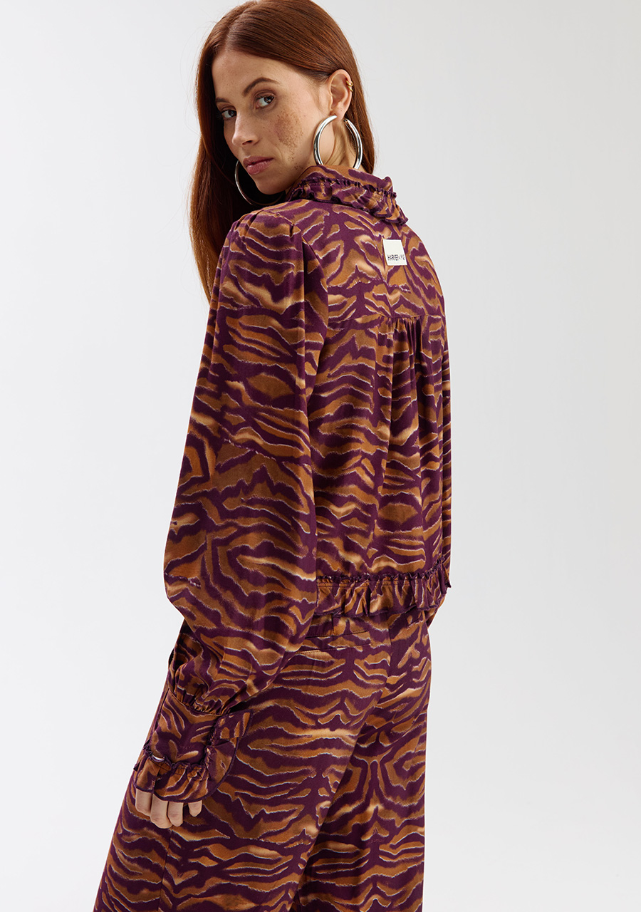 Harper & Yve Blouse Ellie SS6P600 Bruin