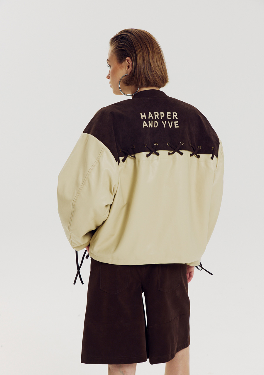 Harper & Yve Bomberjack Leon AW6P200 Licht geel