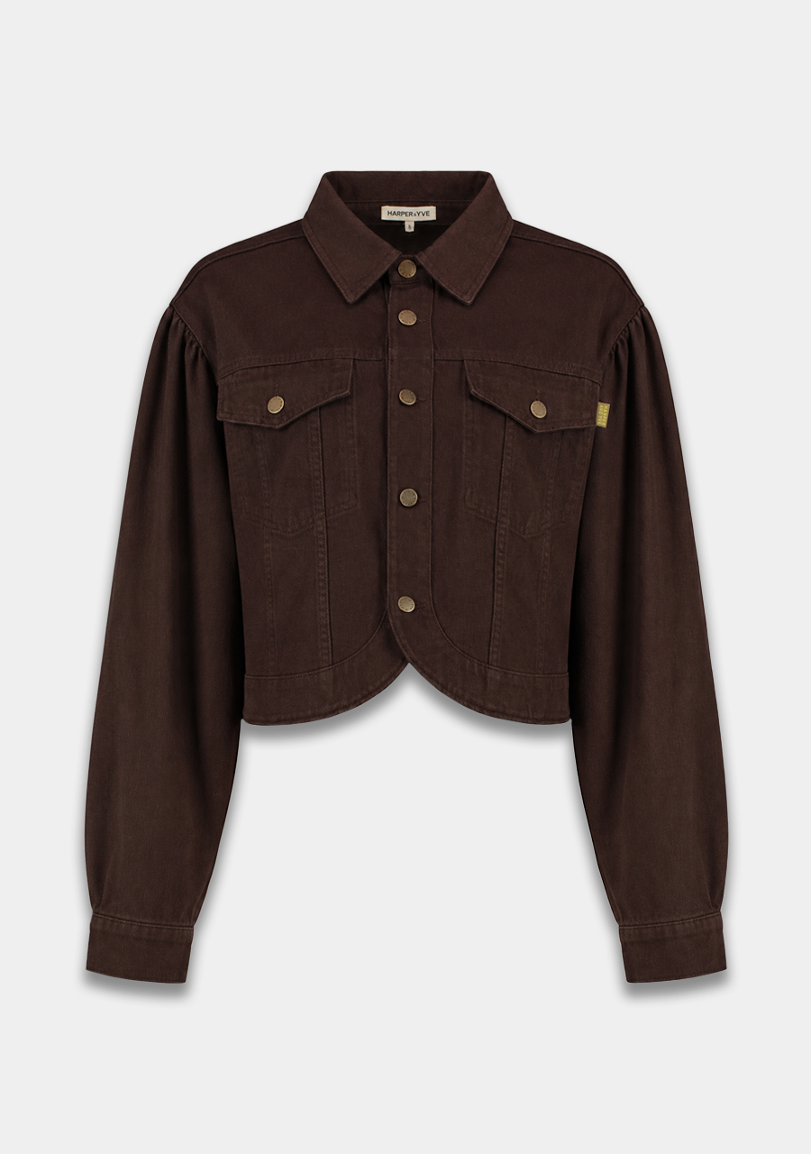 Harper & Yve Jacket Nillow AW6D200 Donker bruin