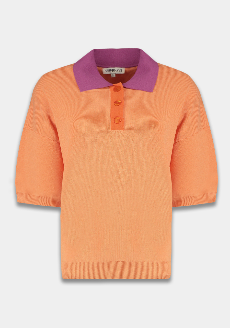 Harper & Yve Top Sanny HS25P403 Oranje
