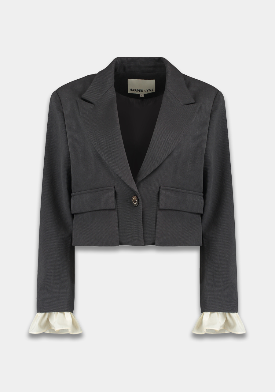 Harper & Yve Blazer Ivy DW25N210 Grijs