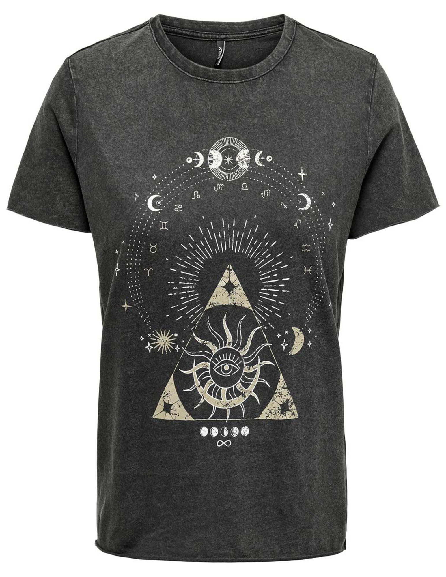 Only T-shirt Lucy 15215721 Zwart