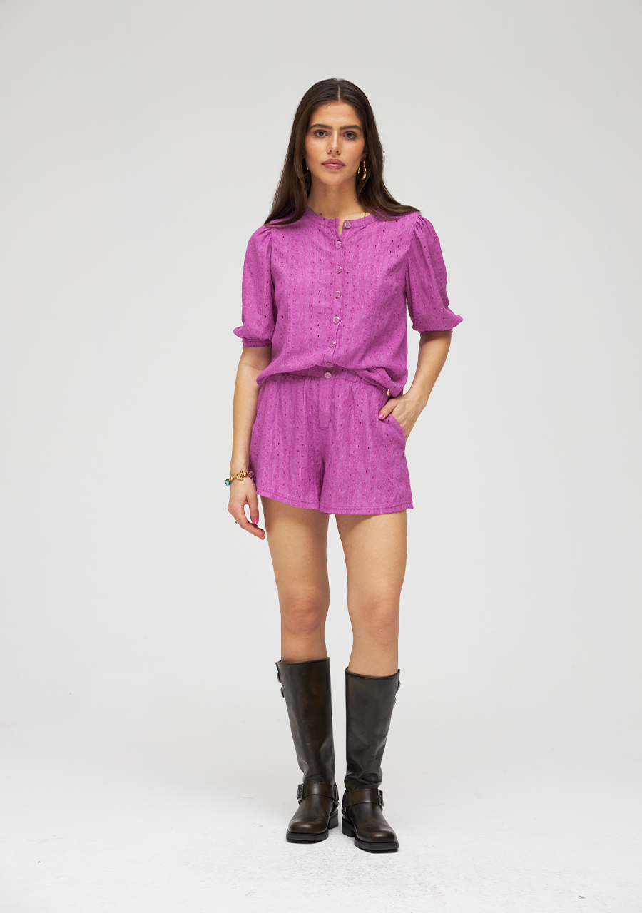 Harper & Yve Short Louca HS24P118 Paars