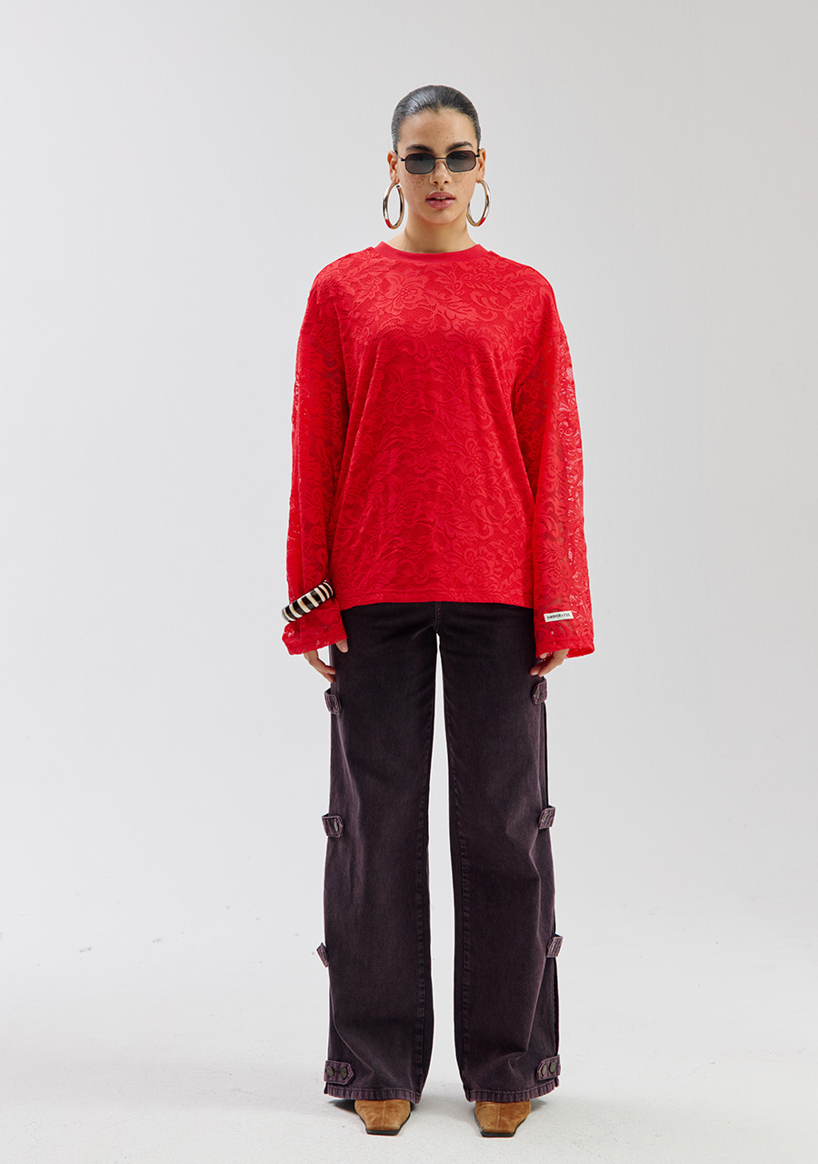 Harper & Yve Shirt Elana SS6P608 Rood