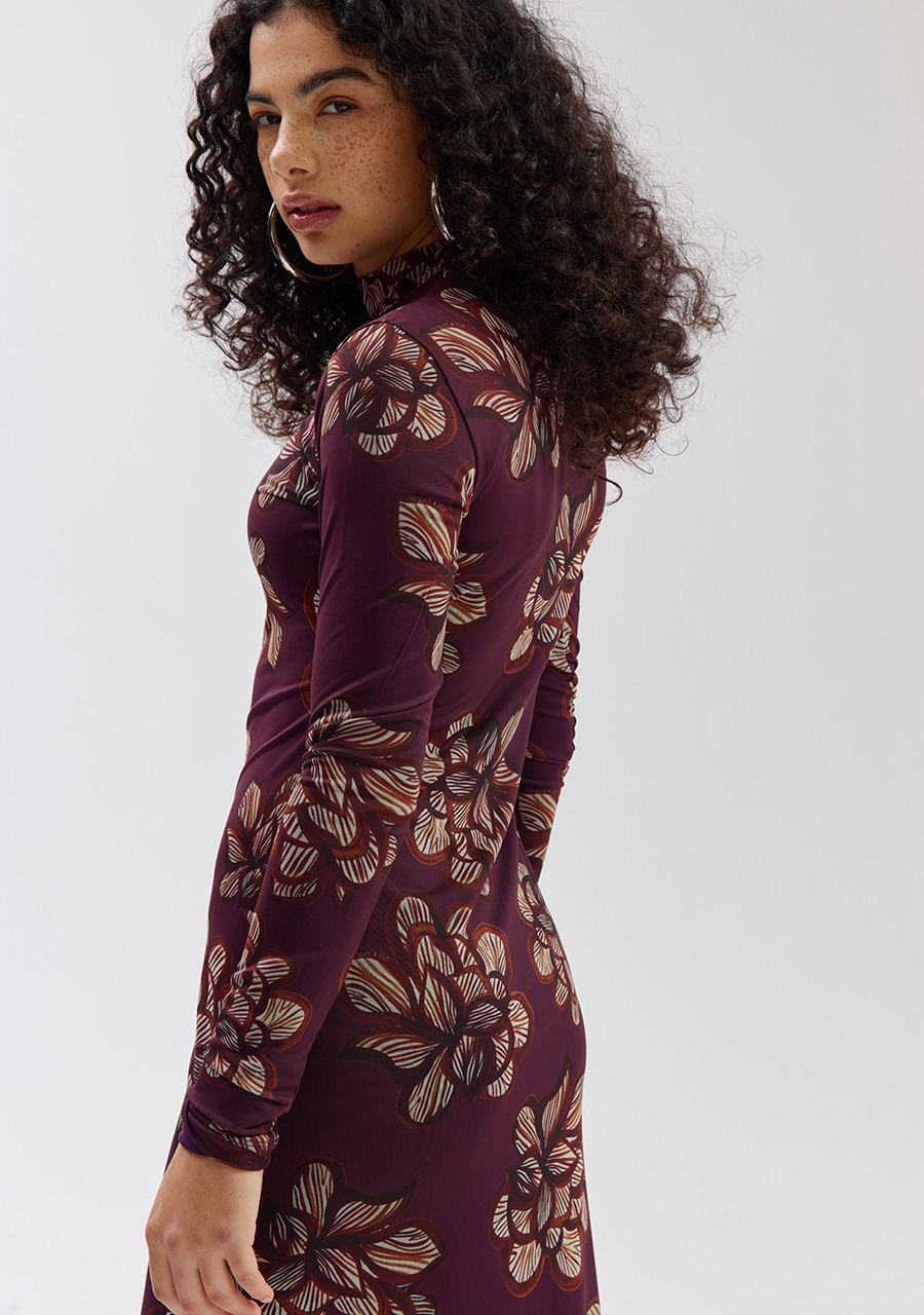 Harper & Yve Jurk Jessie SS6T901 Donker Paars