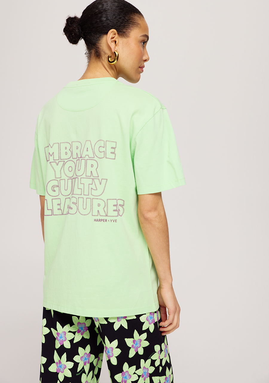 Harper & Yve T-shirt Embrace SS25Y300 Groen