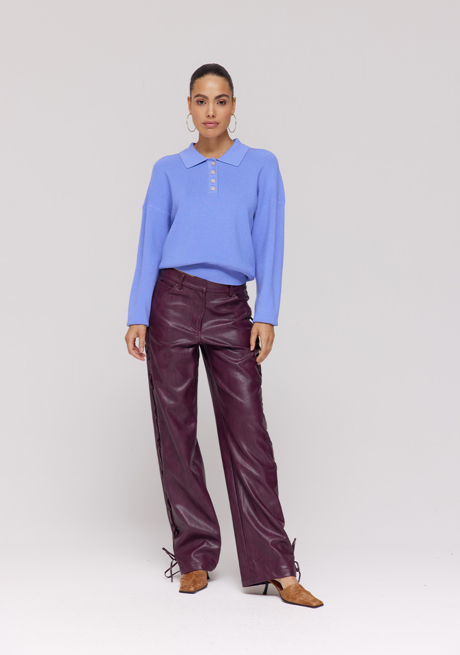 Harper & Yve Broek Sally DW25P111 Donker bruin