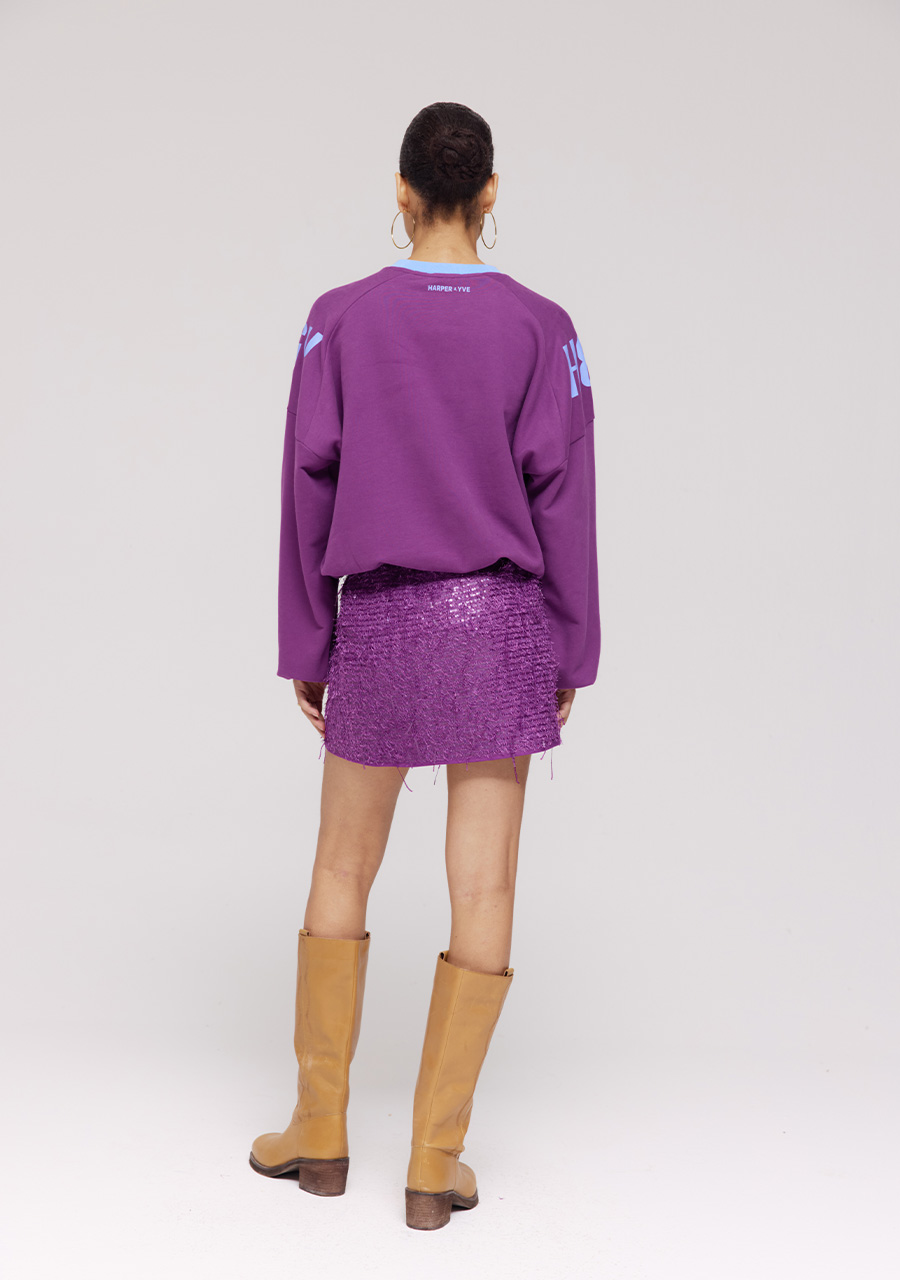 Harper & Yve Rok Balou DW25P012 Paars