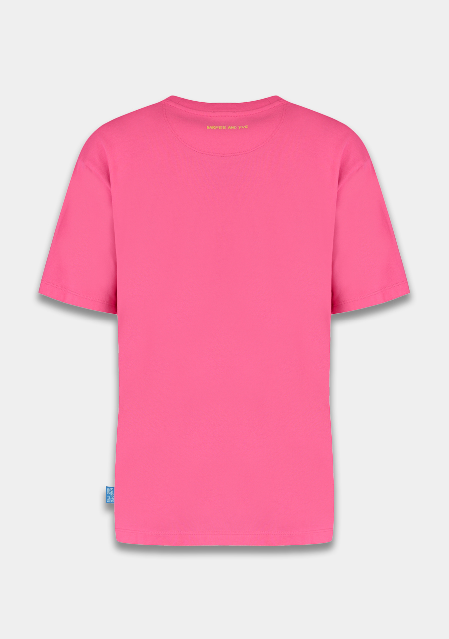 Harper & Yve T-shirt Sardines HS25Y308 Licht rose