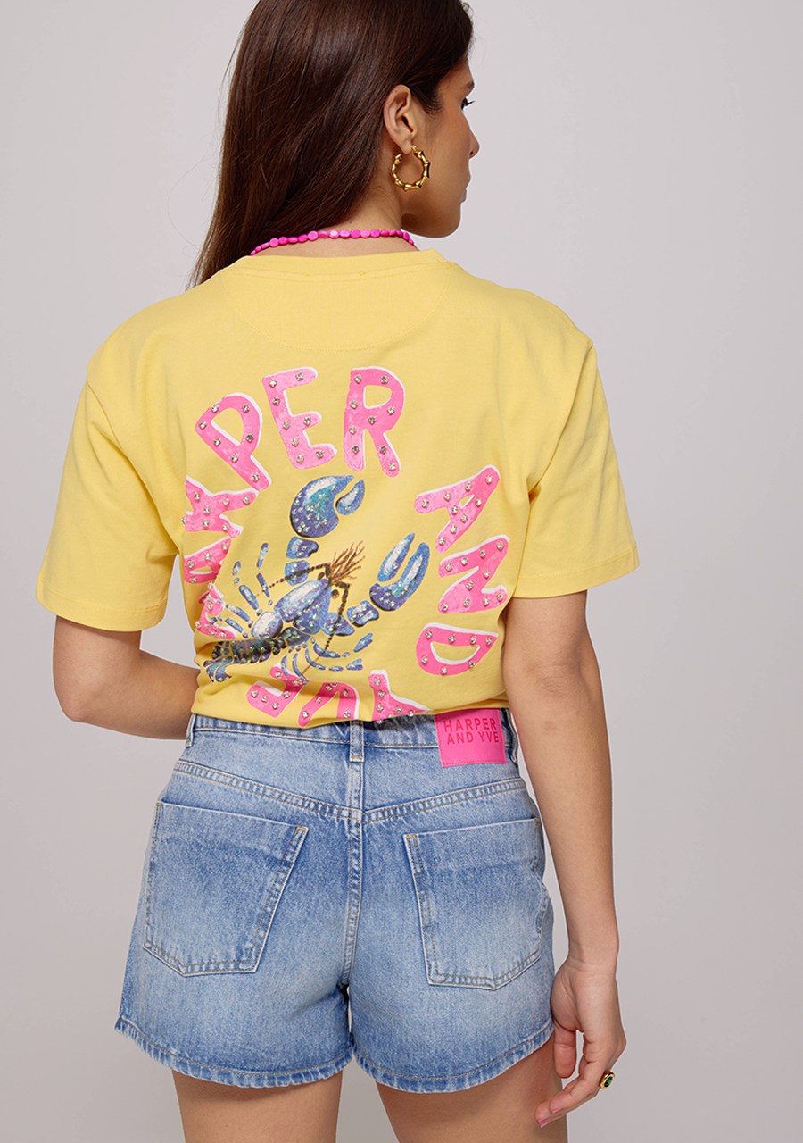 Harper & Yve Short Mayra HS25D100 Licht blauw