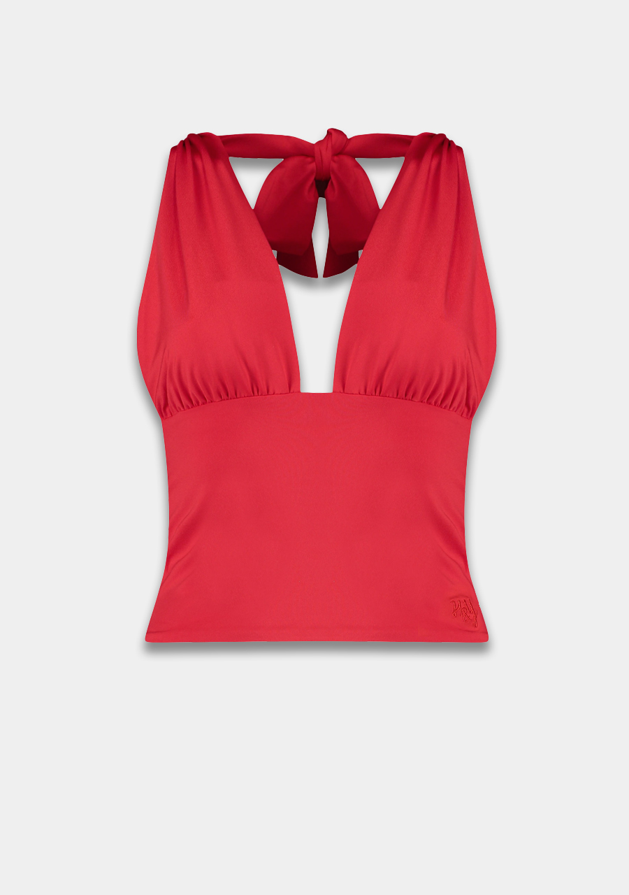 Harper & Yve Top Morris HS6P406 Rood