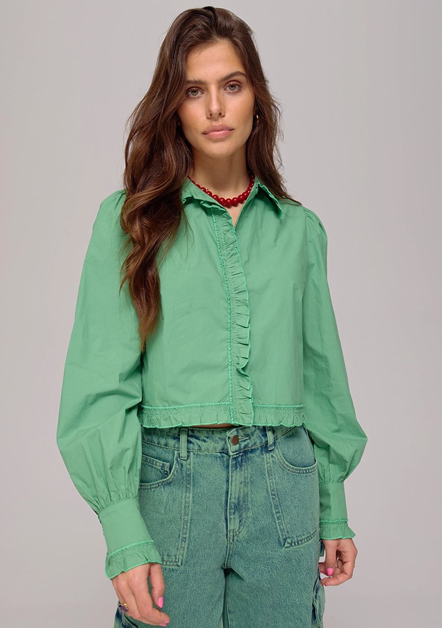 Harper & Yve Blouse Ellie AW25P603 Groen
