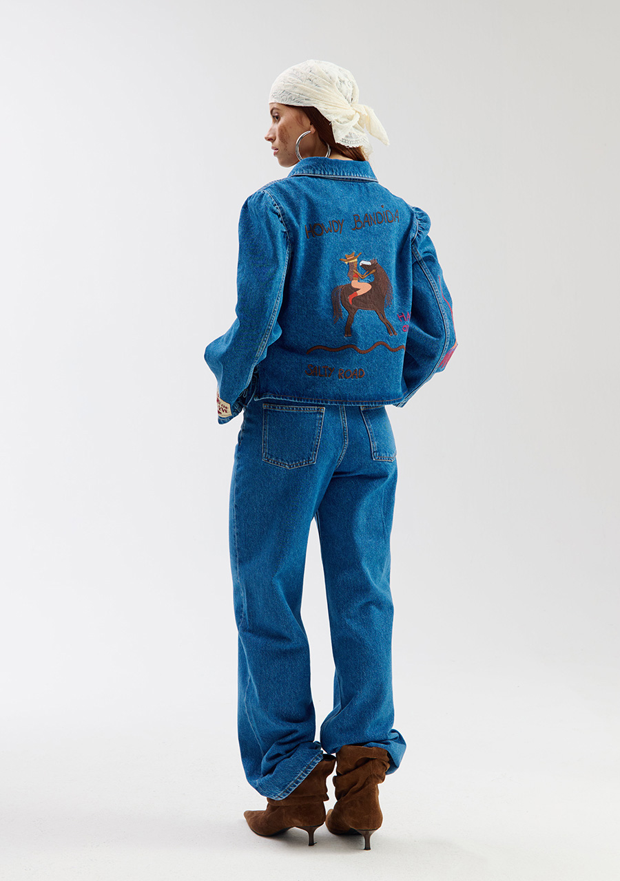 Harper & Yve Jacket Toby SS6R200 Jeans blauw