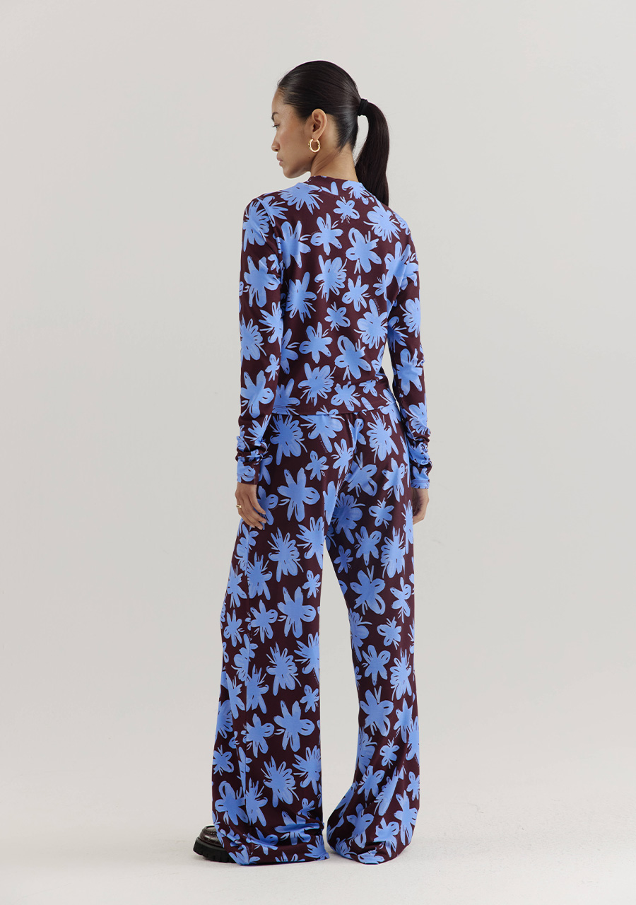 Harper & Yve Top Jeff DW25T510 Blauw