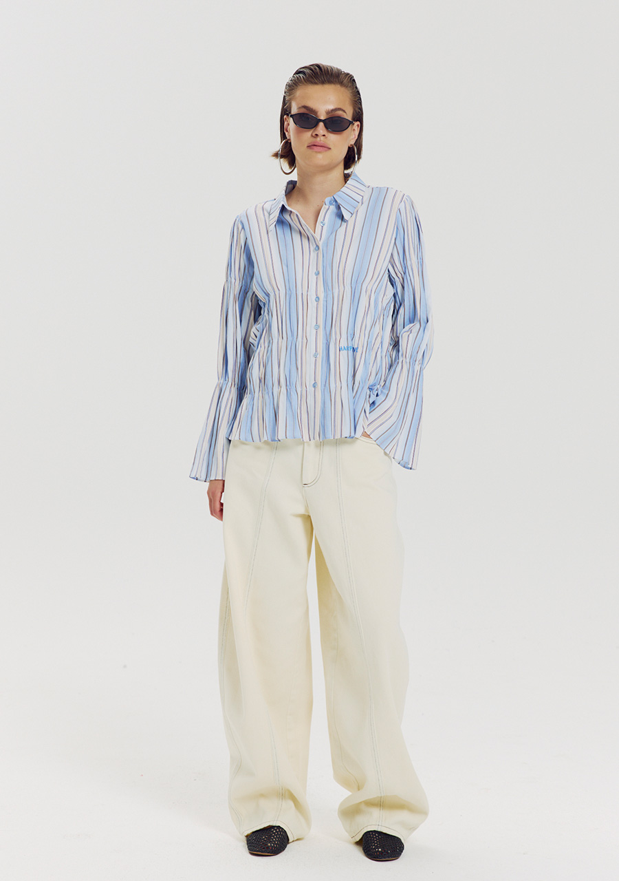 Harper & Yve Blouse Senna AW6P611 Licht blauw