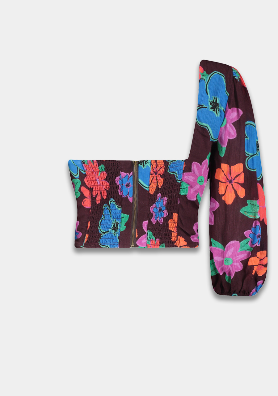 Harper & Yve Top Bo HS25J406 Bruin