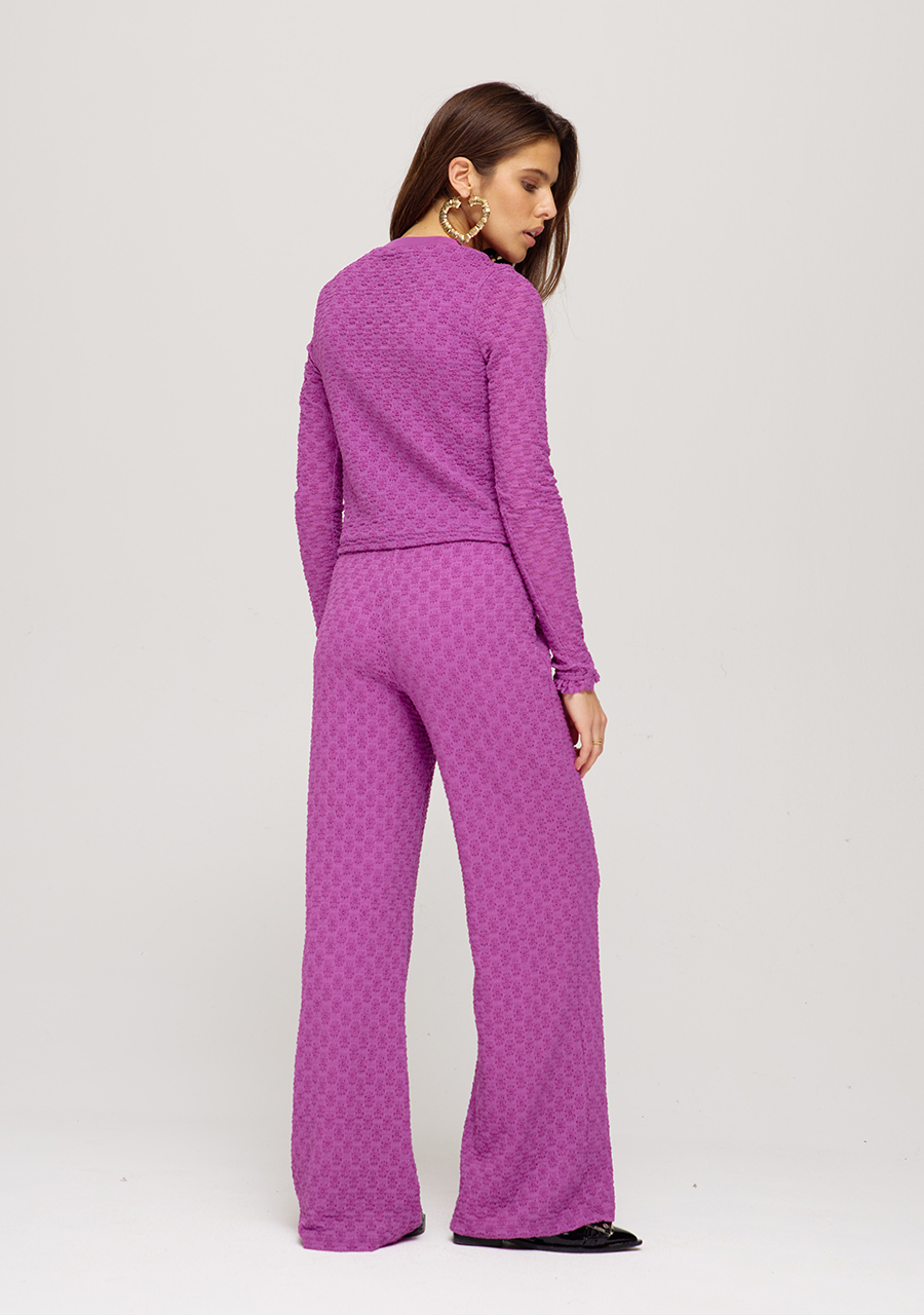 Harper & Yve Top Fenn SS25P605 Paars