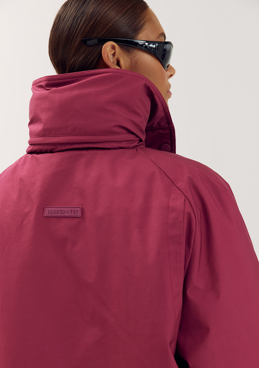 Harper & Yve Winterjas Blaze AW6N229 Donker rose