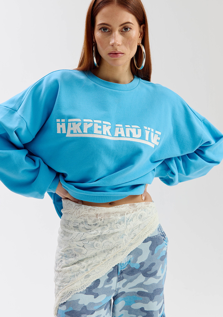 Harper & Yve Sweater Lex SS6Y503 Blauw