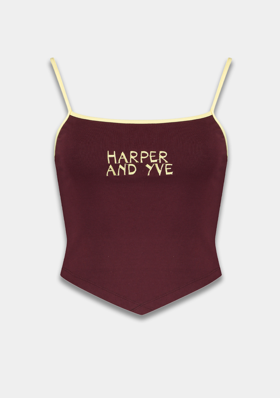 Harper & Yve Top Miles SS6P406 Donker Paars