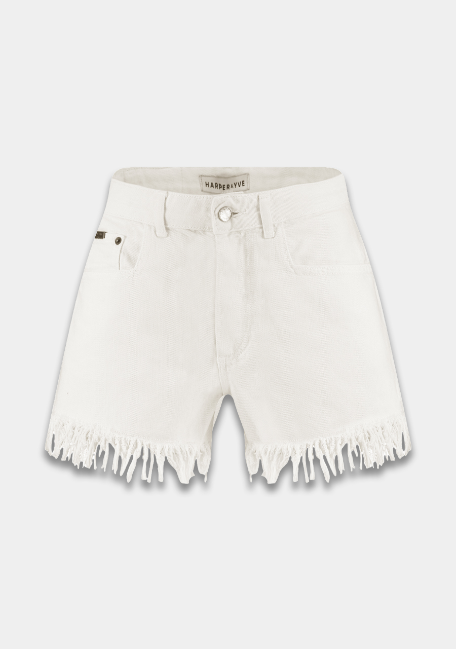 Harper & Yve Short Mara HS24D100 Wolwit-ecru