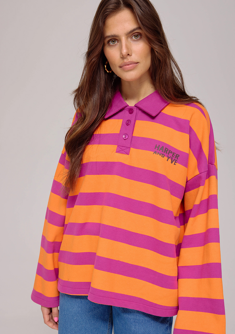 Harper & Yve Sweater Pollie AW25Y502 Oranje