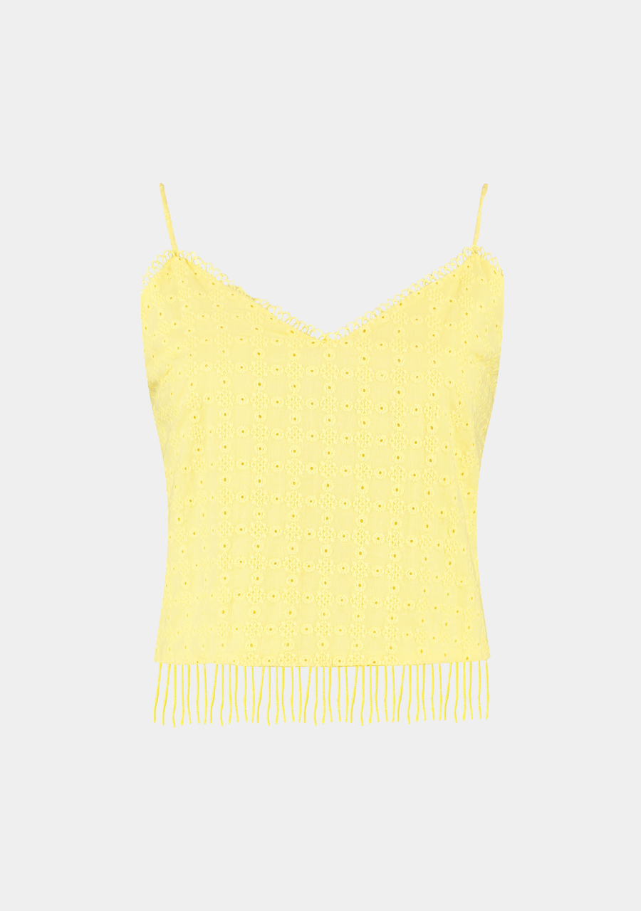 Harper & Yve Top Liva HS24P420 Geel